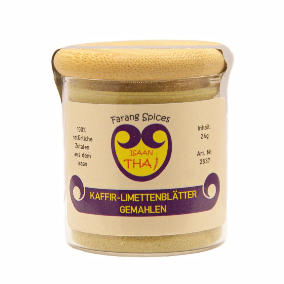 Kaffir Limetten Blätter gemahlen