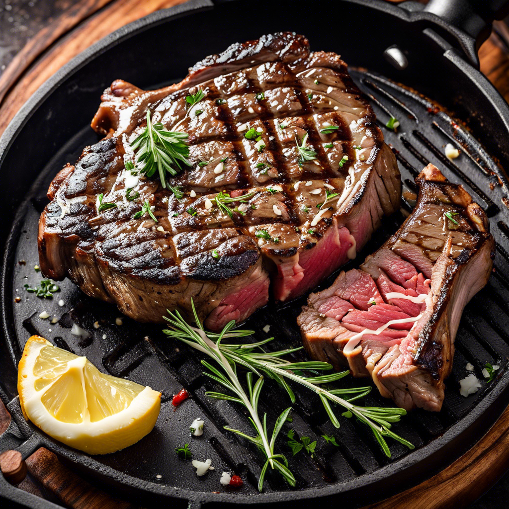 Ribeye-Steaks gewürzt mit Farang Budda Dust Gewürzmischung